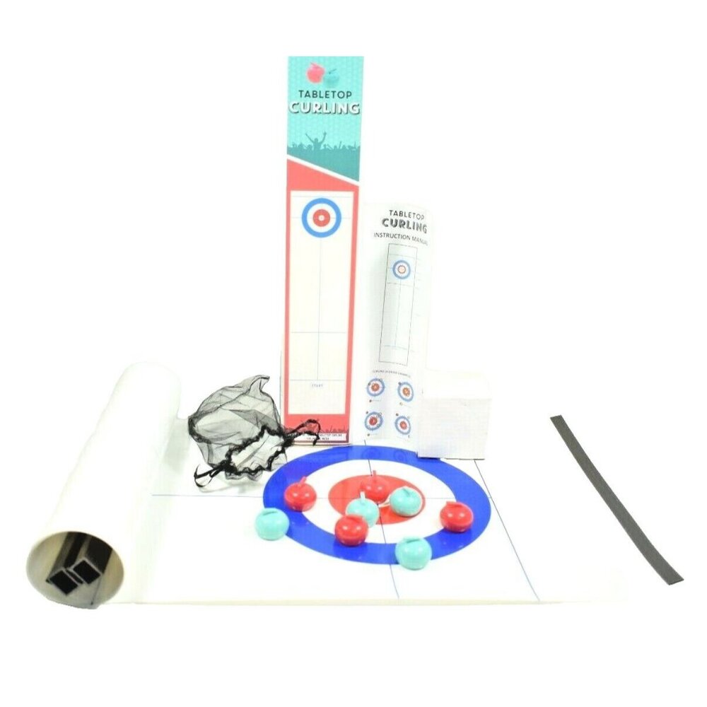 NPW London Tabletop Curling Mini Game 100% Complete (Open Box)